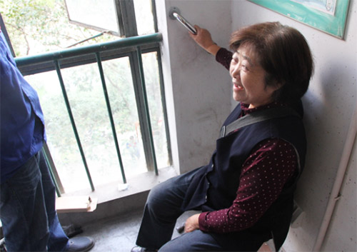 愛心椅試坐